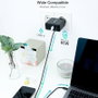 TooQ Cargador Portátil TQLC-USBC65PD USB-C 65W PD 3.0 Automático 5-20V, 1 Puerto USB-A 5V/2.4A, Cable 1.8m, Compatible Mac, Negro